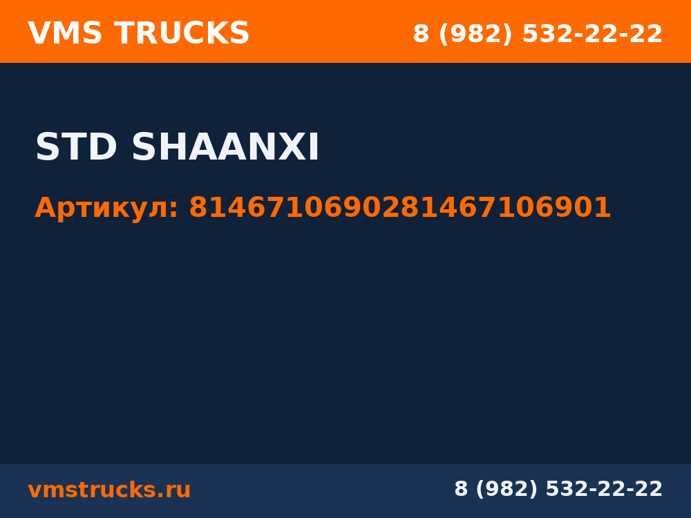 STD SHAANXI 8146710690281467106901